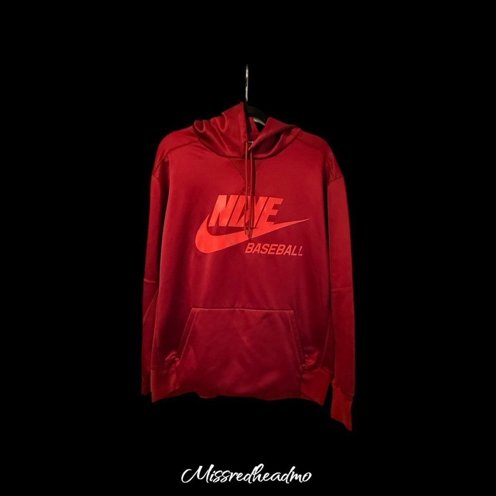 Nike Red Sweatshirt Hoodie